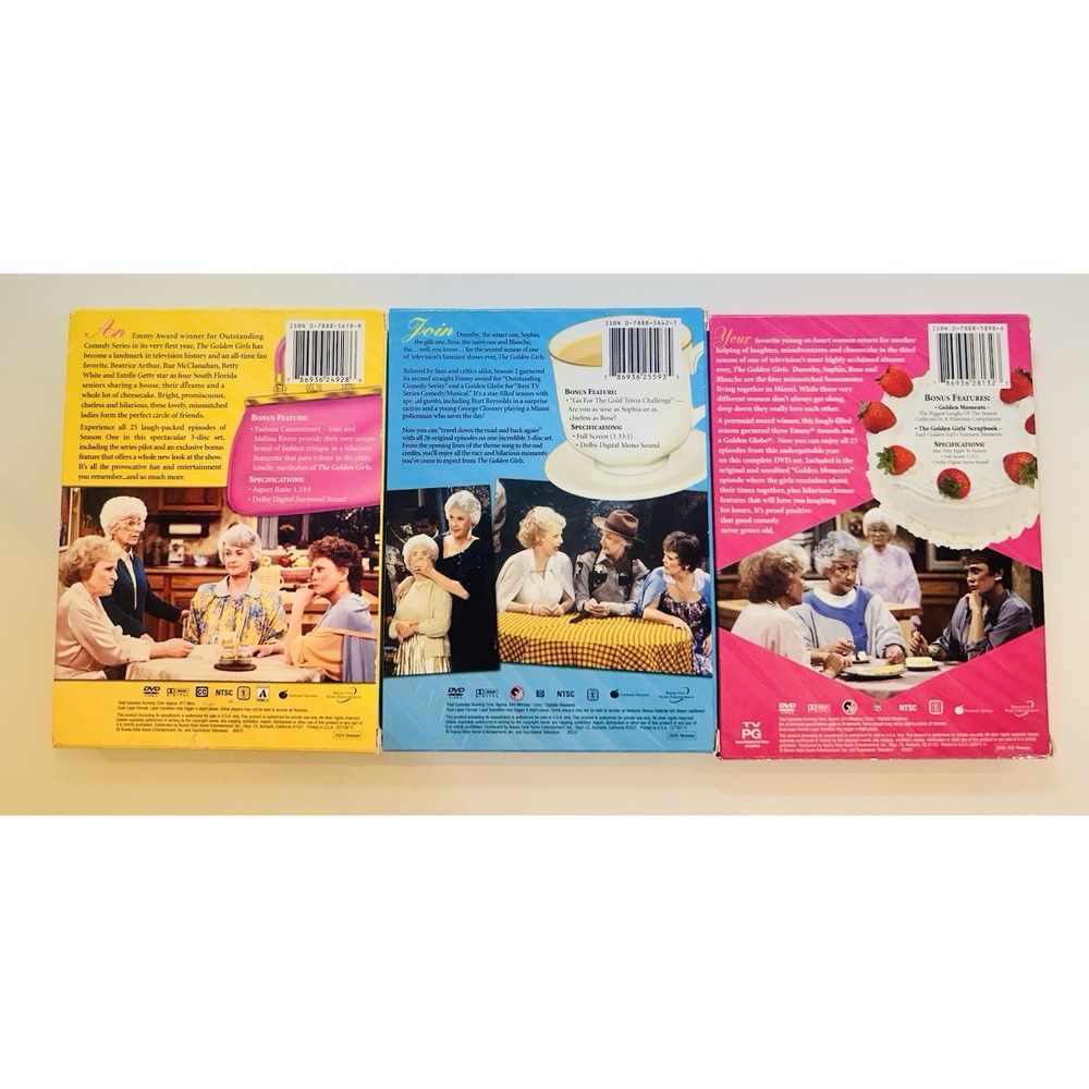 The Golden Girls Complete Series Collection Seasons 1-2-3 DVD - Picture 2 of 16